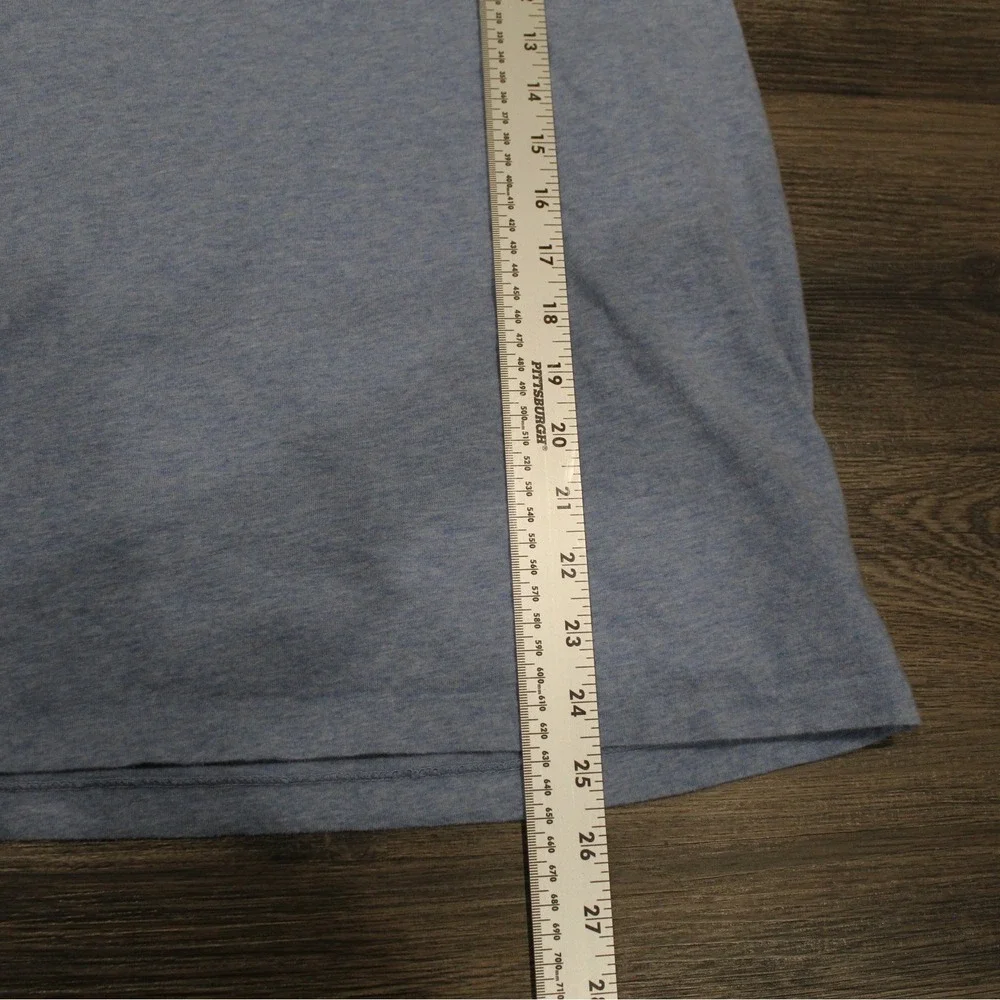 Polo Ralph Lauren Mens Classic Fit V Neck T Shirt‎ Tee Blue
